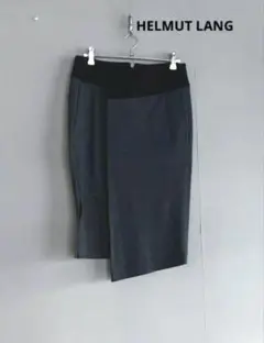 HELMUT LANG ジップ　カットソー　タイトスカート