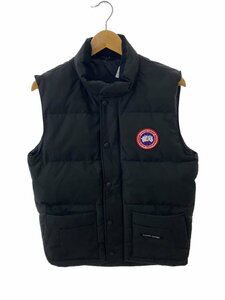 CANADA GOOSE◆ダウンベスト/S/ポリエステル/BLK/無地/4154m