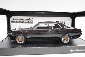 ignition model イグニッションモデル 1/18 NISSAN 日産 ローレル 2000SGX (C130) Purple Youtuber 佐田 フィギュア付き IG2404