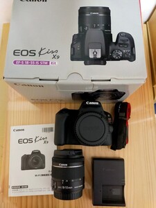 ★極美品★ Canon EOS Kiss X9 EF-S 18-55mm F4-5.6 IS STM レンズキット 元箱付♪