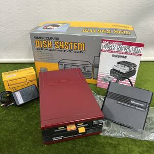 ★☆未使用保管品/展示品 任天堂/ディスクシステム HVC-022 FAMILYCOMPUTER DISC SYSTEM/専用電源アダプタ(HVC-025)付き