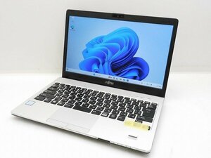 【1円スタート】富士通 LIFEBOOK S938/B Core i5-8350U 1.7Ghz 8GB 512GB(M.2 SATA SSD) 13.3インチ FHD (1920×1080) Windows11 Pro