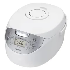 IH rice 5.5合 cooker 保温白米24時間 RC-10HK(W) 炊飯器 おかゆ 炊込み 東芝(TOSHIBA) 玄米 パン発酵