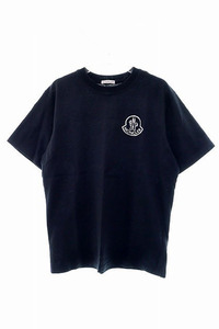 モンクレール MONCLER H10938C00010 829FB ロゴ バックプリント クルーネック SS Tシャツ S【ブランド古着ベクトル】240312● レディース