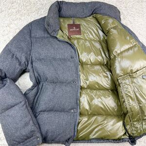 未使用級 極美品XL相当!!! モンクレール『定価50万円相当』MONCLER ダウンジャケット 2 EVEREST キルティング 刻印 ブルゾン 極暖◎ 秋冬