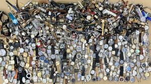 SEIKO セイコー シチズン オレオール 等 メンズ レディース 腕時計 廃業時計店より 700本以上 約30kg 大量 ジャンク品 送料無料 売り切り
