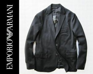 ◆本物◆EMPORIO ARMANI ◆マルチに着回し◎ジャージー生地JKTブラック50 新品