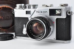 Nikon ニコン S3 レンジファインダー NIKKOR-H.C 1:2 5cm ブラック フィルム レンジファインダーカメラ #937