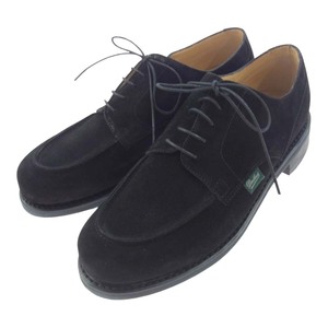 Paraboot パラブーツ 71550 135247 BEAMS ビームス別注 CHAMBORD シャンボード スウェード レザー シューズ BF NOIR 【美品】【中古】