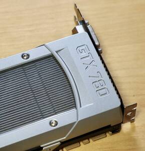 限定! nVIDIA GTX780 GDDR5 3GB 4K@60Hz出力Boot機能・Metal対応 ベースクロック863MHz 2009-2012MacPro 最新macOS Sequoia15.2まで対応