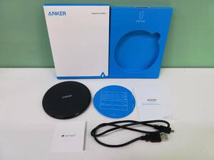 ANKER アンカー　Power wave pad 10pad 充電器 A2503 使用済　ワイヤレス充電器　iphone AirPods 箱あり