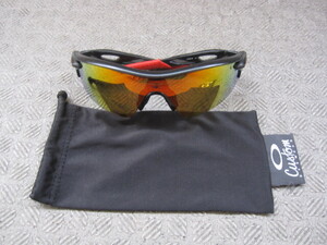 【即決価格 送料込み】OAKLEY(オークリー) RADARLOCK PATH(レイダーロックパス) ブラック×レッド POLARIZED ミラーレンズ 正規品