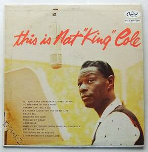 ◆ This Is NAT "KING" COLE ◆ Capitol T-870 (turquoise) ◆ V
