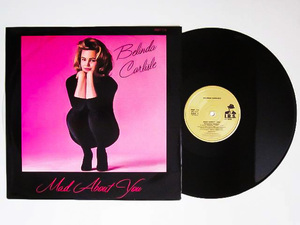 【即決】12インチ レコード【1986年 UK盤 】BELINDA CARLISLE ベリンダ カーライル Mad About You ロングバージョン / Go Go