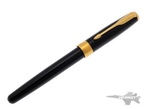 PARKER パーカー ソネット 万年筆 ブラック ペン先：18K 1820215