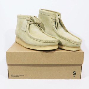 CLARKS ORIGINALS クラークス オリジナルズ WALLABEE BOOT 26133283 ワラビー ブーツ シューズ メープル スエード Augz