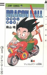 ★ドラゴンボール　DRAGON BALL　鳥山明　ジャンプコミックス★テレカ５０度数未使用qn_59