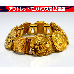 Gianni Versace メデューサ ブレスレット コイン ゴールド/金 ジャンニ・ヴェルサーチ レディース アクセサリー 札幌市 中央区