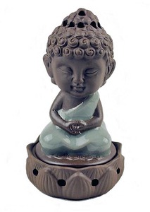 ★龍泉青磁 仏陀香炉 12cm／ユネスコ世界無形文化遺産★ブッダ Budda