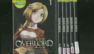 DVD オーバーロード3 OVERLORD ? 全6巻 ※ケース無し発送 レンタル落ち ZR3072