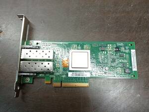 【YPC1420】★HP(QLOGIC) 489191-001 AJ764-63002 QLE2562 PCI-Ex8 Dual Port 8GB HBA Fiber Card 未チェック★JUNK