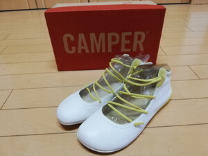 カンペールの３７（２３，５㎝）の牛革バレーシューズ★美品