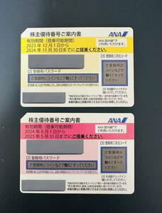 ANA全日本航空株主優待券2枚セット