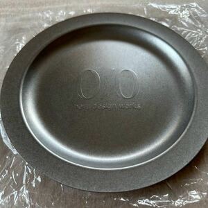 新品 neru design works O-sara22 オールド加工 シルバー プレート 大皿 0/0 ロゴ ネルデザインワークス テーブル ウェア 食器 kozara 皿