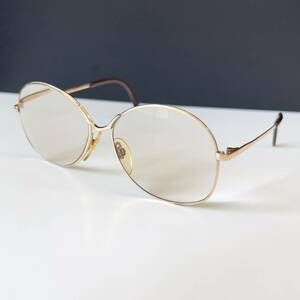 ◆RODENSTOCK ローデンストック ヴィンテージ 眼鏡フレーム CLIVIA 1/10-12K金張り 54mm ゴールド GOLD めがね Vintage