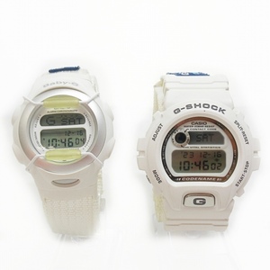 カシオジーショック CASIO G-SHOCK ベビーG 魔女とドラゴン デジタル 腕時計 稼働品 電池交換済 DW-6697/BG-097 ホワイト 1227 メンズ レデ
