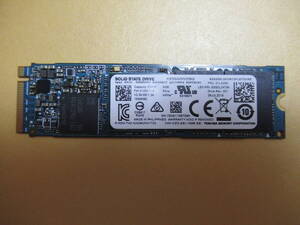 ♪♪1円 ～スタートTOSHIBA SSD M.2 2280 NVMe 256GB 使用時間:7229H♪♪