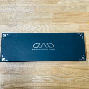 ◎D.A.D ギャルソン バックミラー ルームミラー 箱付き DAD モノグラムレザー エナメルブラック HA468 苫小牧店～店頭引取可能◎