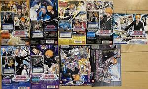 レア BLEACH カード付き 台紙 SOUL CARD BATTLE ジャンボ カードダス ブリーチ carddass BANDAI バンダイ クリアビジュアルコレクション