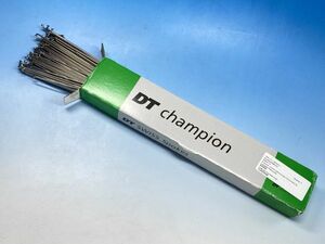 新品 DT SWISS CHAMPION 2.0×248 32本 プレーンスポーク シルバー SCH020248N0100 スポーク チャンピオン 0712U2306/210