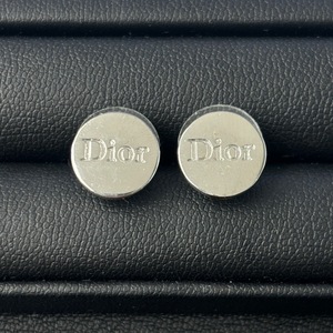 ☆【中古】クリスチャンディオール　Christian Dior　ピアス　シルバーカラー