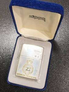 未使用 ZIPPO ジッポライター 1995 STERLING SILVER スターリング シルバー 純銀 LIMITED 着火未確認 喫煙グッズ 喫煙具 現状品 CA014000