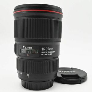 Canon 広角ズームレンズ EF16-35mm F4L IS USM フルサイズ対応　キャノン