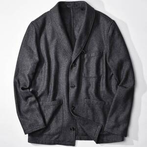 13,2万【LARDINI ラルディーニ 新品】◇ジャケットよりもヌケていて,ブルゾンよりも上品見え◇センス溢れるウールショールカラージャケット