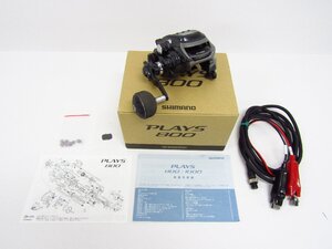 SHIMANO シマノ 17. PLAYS プレイズ 800 電動リール 箱・取説付き ◆SP9623