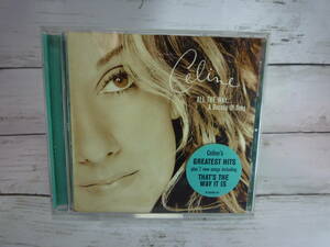 CD 　セリーヌ・ディオン　 CELINE DION 　ALL THE WAY...A　Decade Of Song 　セリーヌ・ディオン究極のベスト盤　全16曲　C431