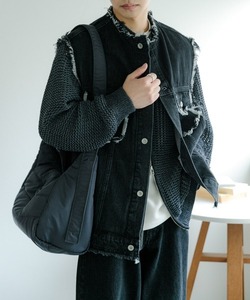 「SENSE OF PLACE by URBAN RESEARCH」 デニムジャケット LARGE ブラック メンズ