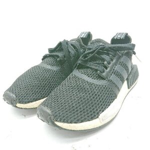 ◇ adidas アディダス ブースト アパレル 普段着 通勤 ランニング 限定 スニーカー サイズ23 ブラック レディース E