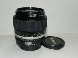 ニコン NIKON NIKKOR Ai-s 35mm F1.4 レンス゛