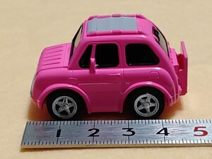 送料260円〜チョロＱ 日産 ニッサン パオ NISSAN PAO PK10型 ピンク