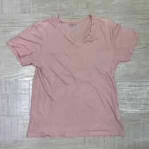 nonnative ノンネイティブ NN-C1719 サイズ 1 ピンク 系 半袖 カットソー Vネック Tシャツ V-NECK T-SHIRT TEE 綿 100%