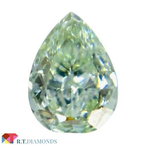 FANCY LIGHT GREEN 0.359ct PS/RT1144/CGL