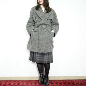 Christian Dior WOOL BELTED DESIGN COAT/クリスチャンディオールウールベルテッドデザインコート