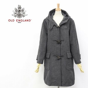 ◆OLD ENGLAND/オールド イングランド ウール ダッフルr コート グレー M