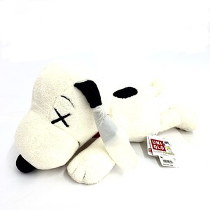 ◆PEANUTS ピーナッツ ×KAWS ぬいぐるみ ◆ ホワイト Mサイズ ホビー おもちゃ