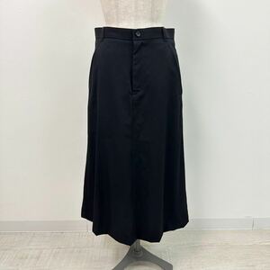 AD2012 COMME des GARCONS COMME des GARCONS コムコム コム デ ギャルソン ウール スカート SKIRT 日本製 BLACK ブラック 系 サイズ S 610